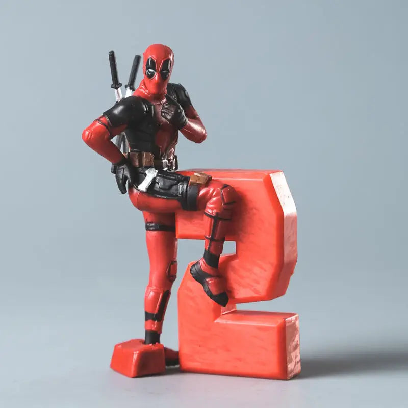 10 styles en option pour intérieur de voiture X-man Deadpool, tableau de bord automatique, rétroviseur, décoration, figurine humoristique, cadeaux d'anime amusants