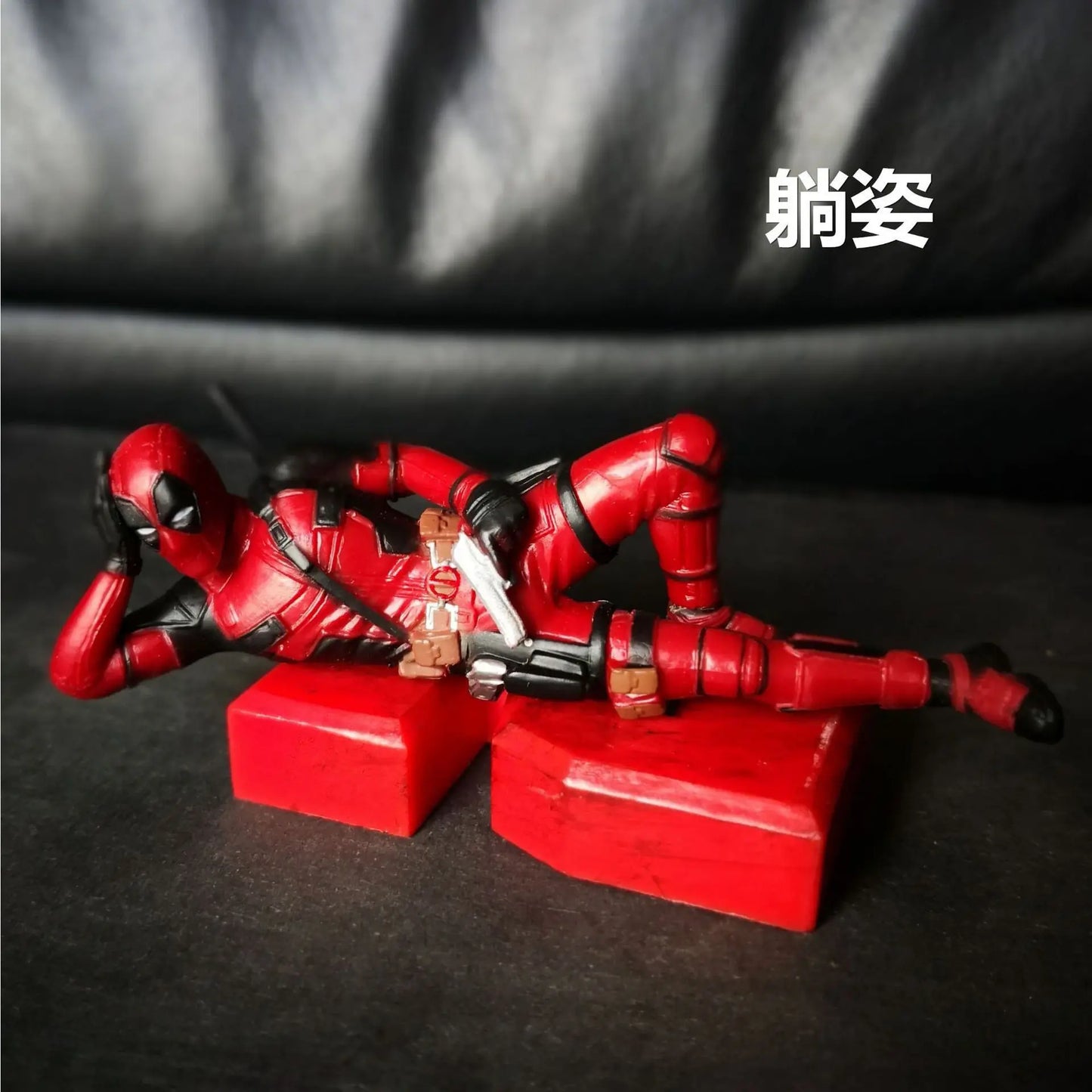 10 styles en option pour intérieur de voiture X-man Deadpool, tableau de bord automatique, rétroviseur, décoration, figurine humoristique, cadeaux d'anime amusants